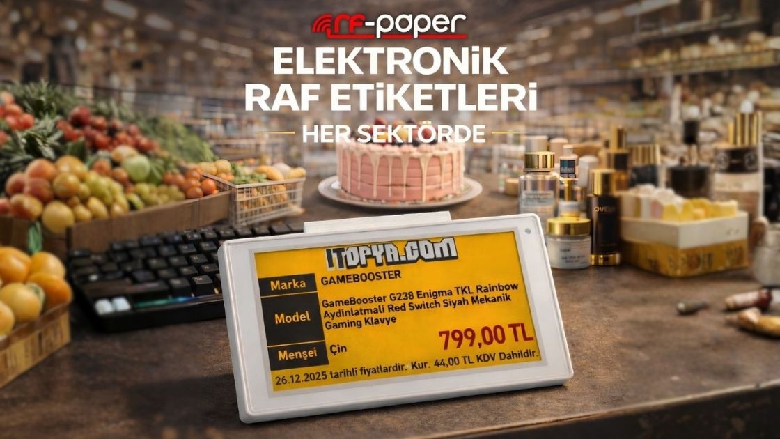 Elektronik Raf Etiketi Hangi Sektörlerde Kullanılabilir?