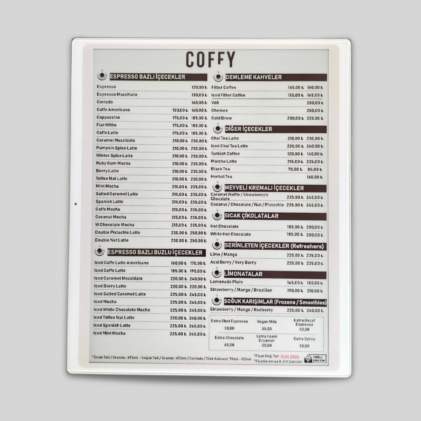 12.5" ELECTRONIC SHELF LABEL