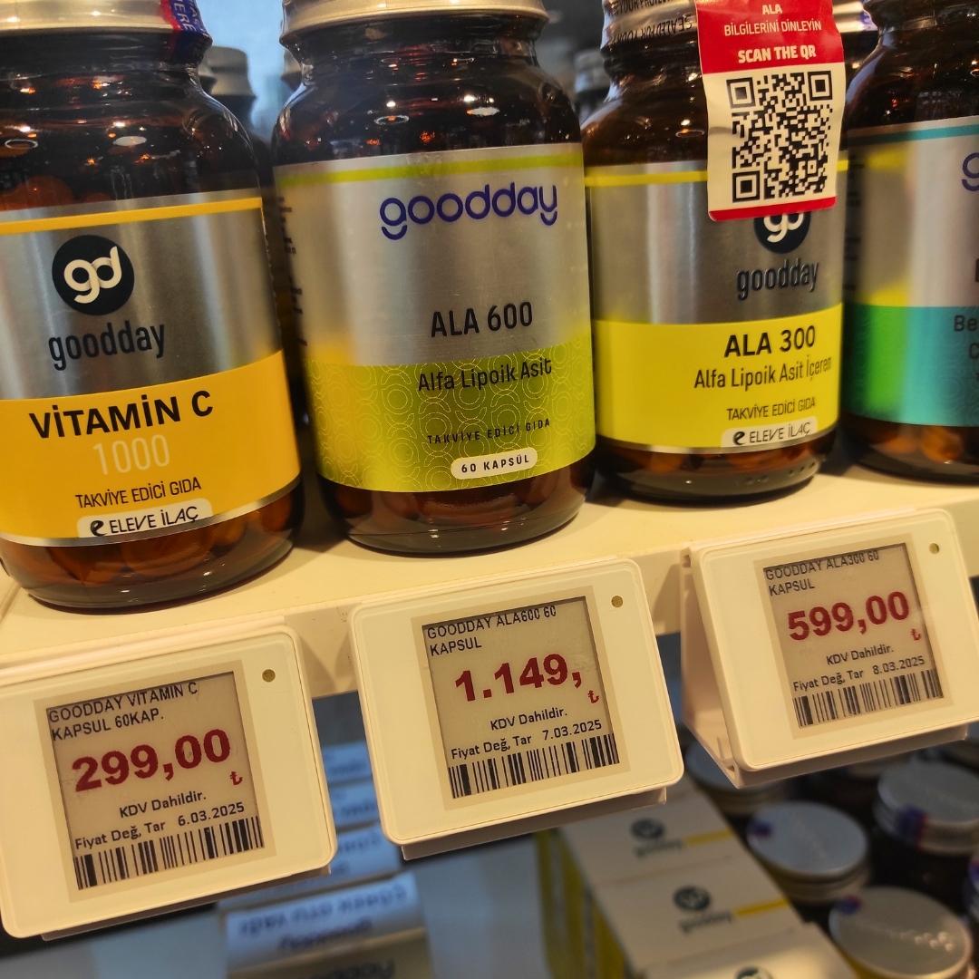 1.54" ELECTRONIC SHELF LABEL